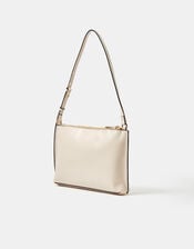 Slim Shoulder Bag, Cream (CREAM), large