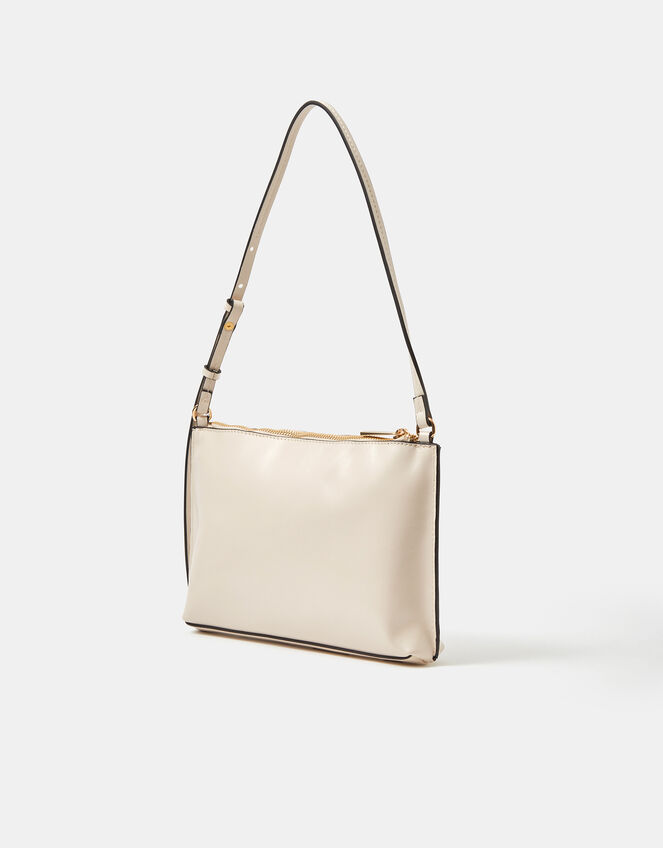Slim Shoulder Bag, Cream (CREAM), large