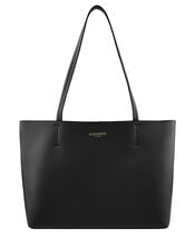 Leo Faux Leather Shopper, , large