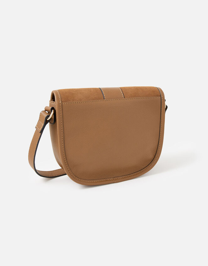 Beccy Leather Saddle Bag , , large