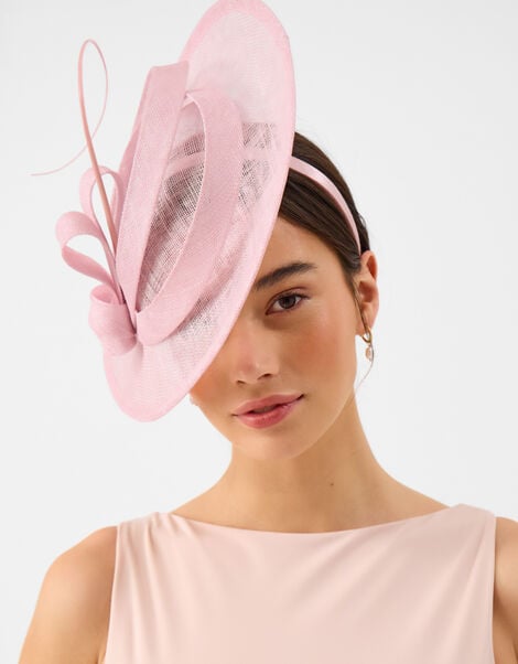 Quill Oval Disc Fascinator, , large