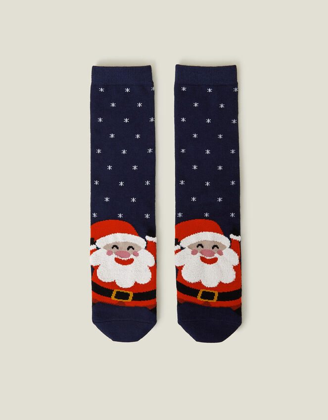Happy Santa Socks, , large