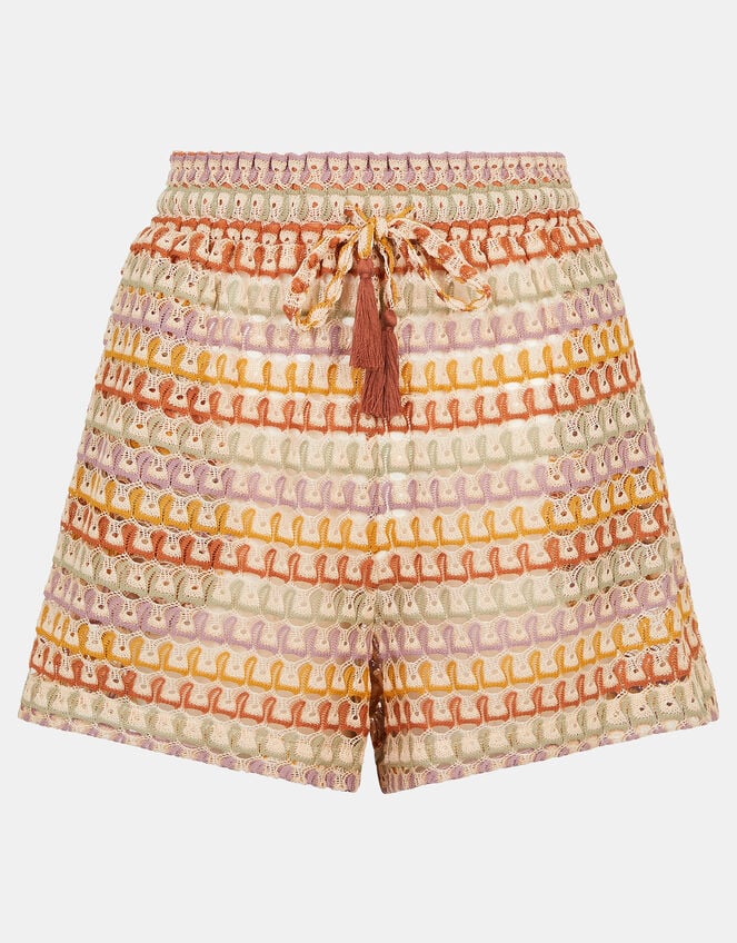 Crochet Shorts, Multi (MULTI), large