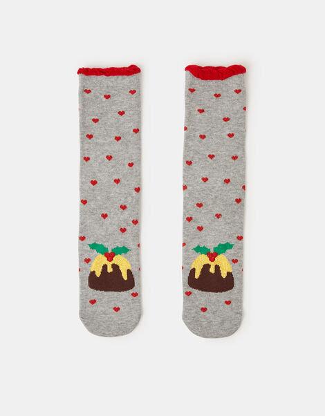 Christmas Pudding Socks, , large