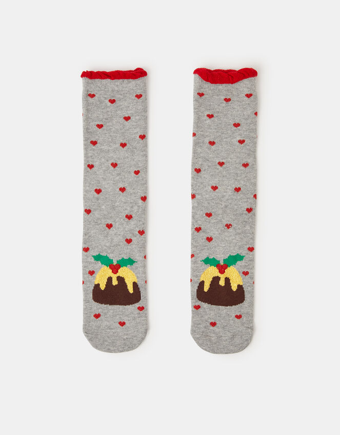Christmas Pudding Socks, , large
