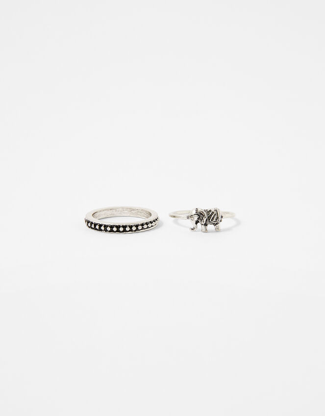 Elephant Ring Set, Blue (TURQUOISE), large