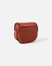 Punch-Out Cross-Body Bag, Orange (ORANGE), large