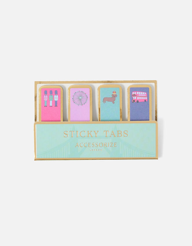 London Print Sticky Tab Set, , large