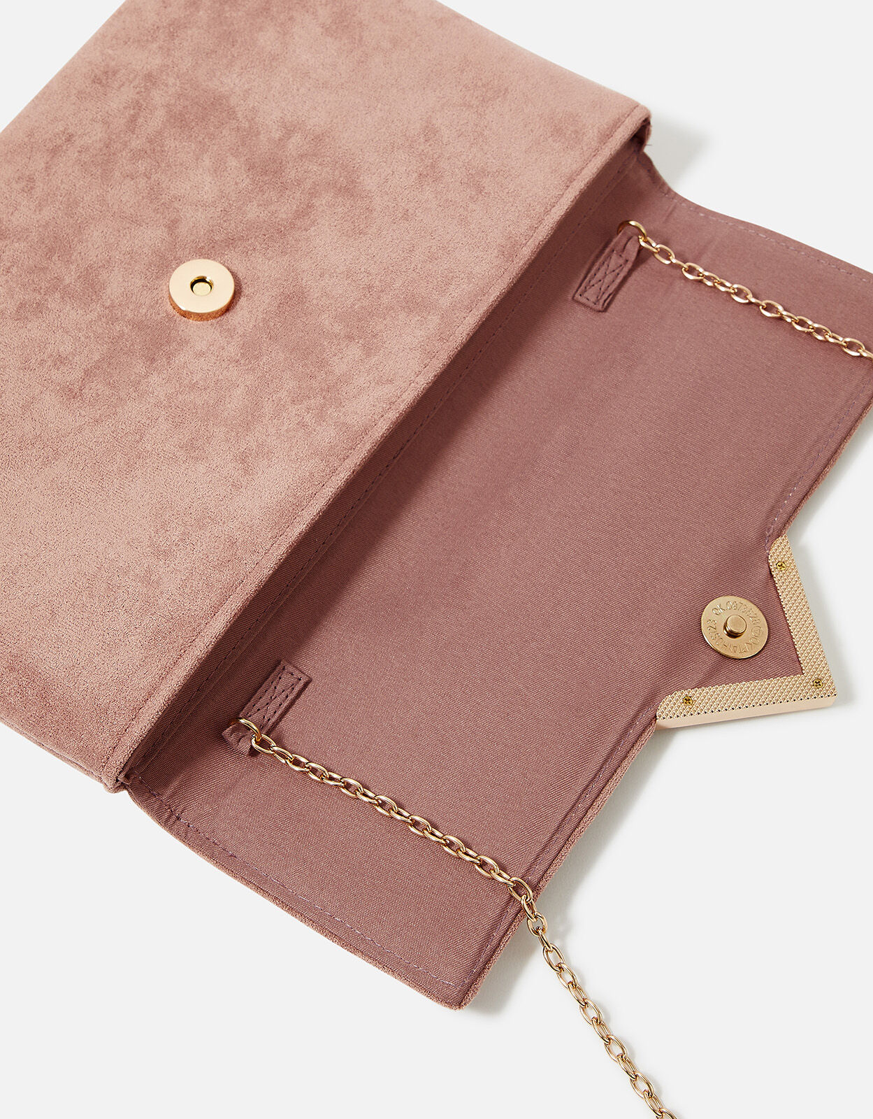 Dusty pink hot sale clutch bag