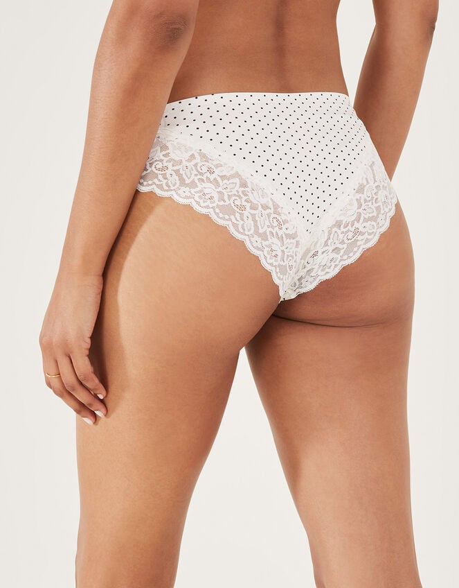 No VPL Spot Brazilian Briefs Set of Three, Multi (ASSORTED), large