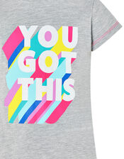 You Got This T-Shirt, Grey (GREY), large