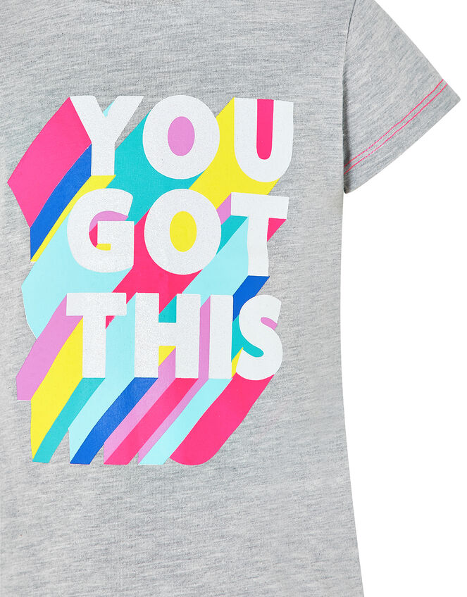 You Got This T-Shirt, Grey (GREY), large