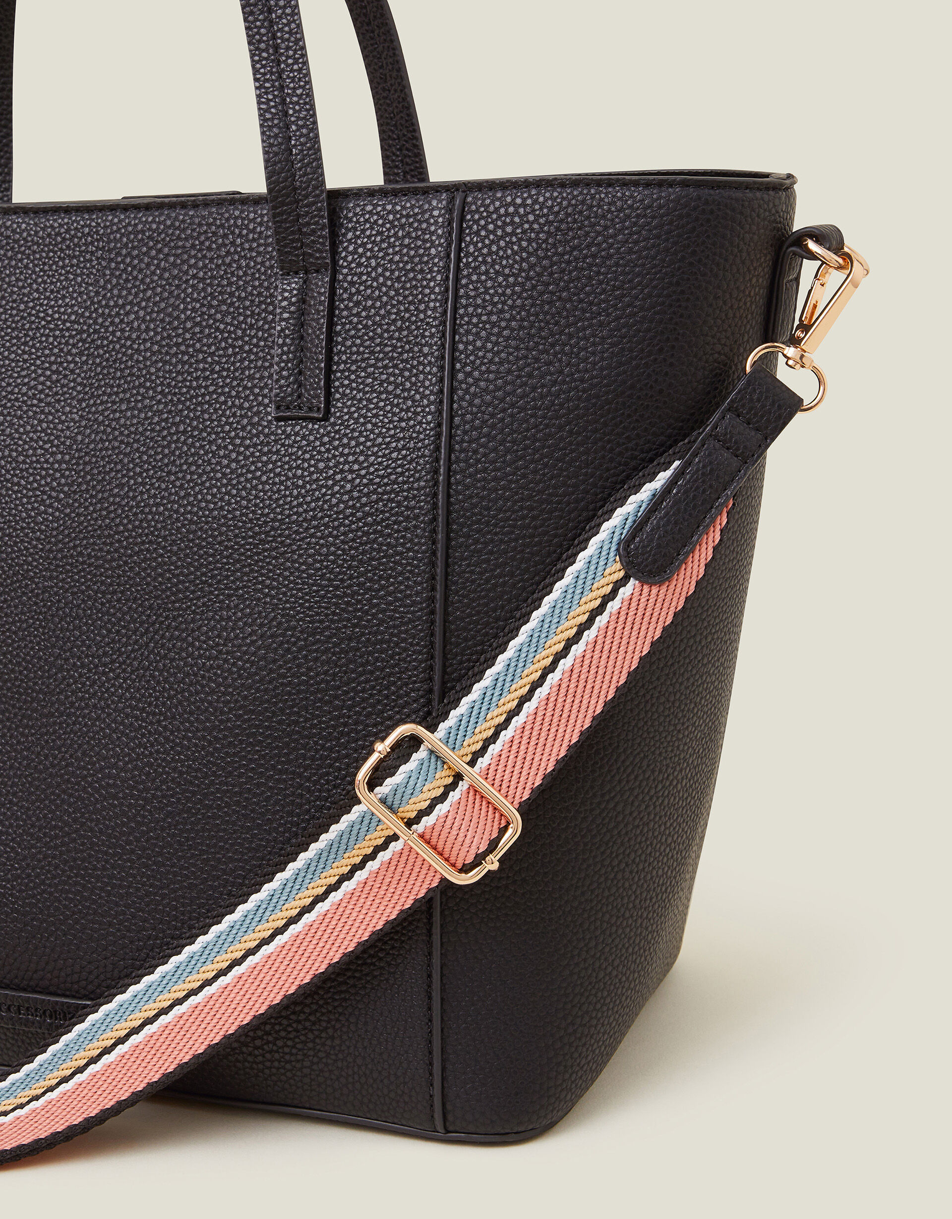 Faux Leather Shoulder Bag