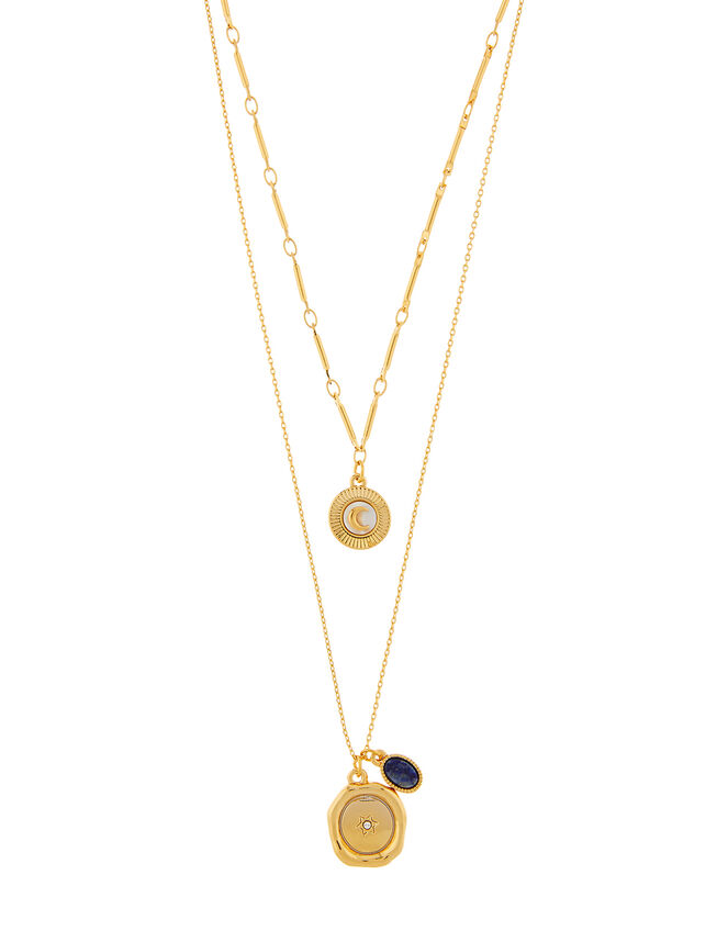 Star Charm Layered Necklace, , large