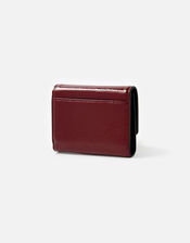 Patent Lock Purse, Red (BURGUNDY), large