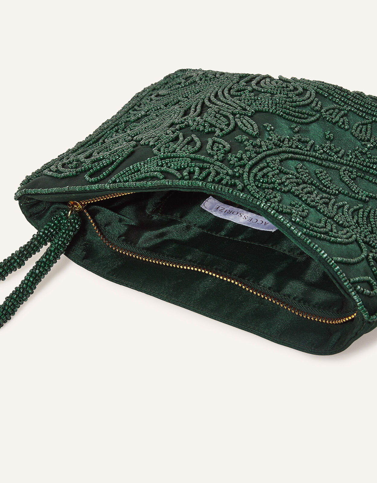Satin wristlet cheap