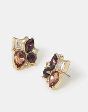 Gemstone Stud Earrings , , large