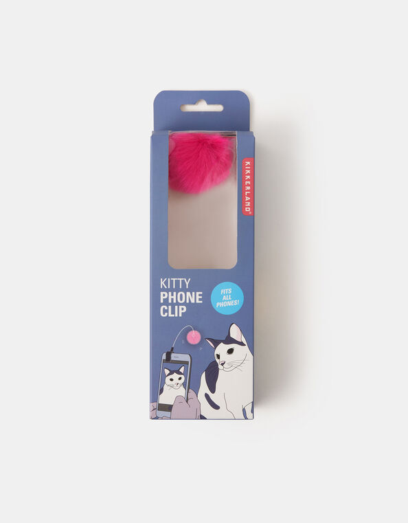 Kikkerland Kitty Phone Clip, , large