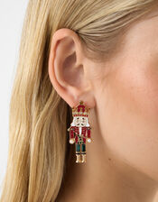 Dancing Nutcracker Stud Earrings, , large