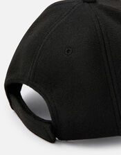 Super-Soft Marl Baseball Cap, Black (BLACK), large