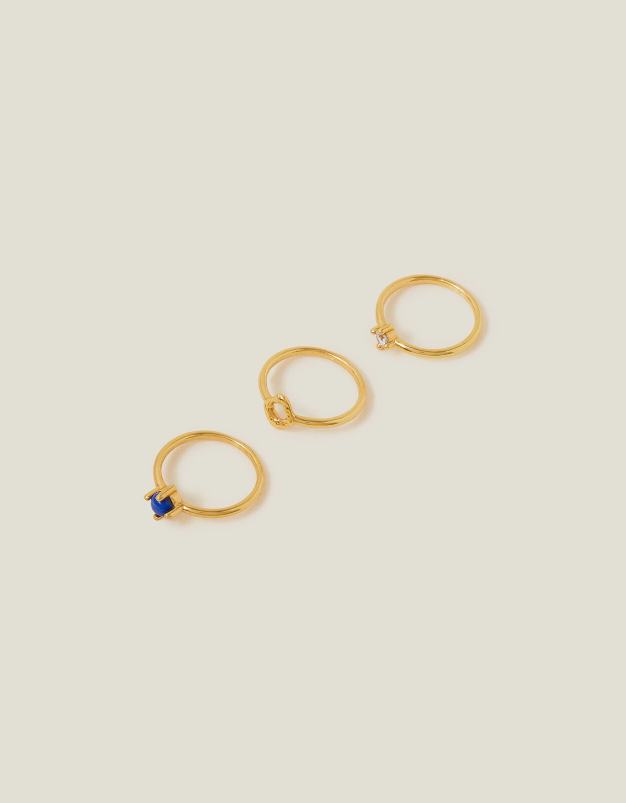 Accessorize gold plated rings sale