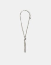 Knot Lariat Necklace, , large