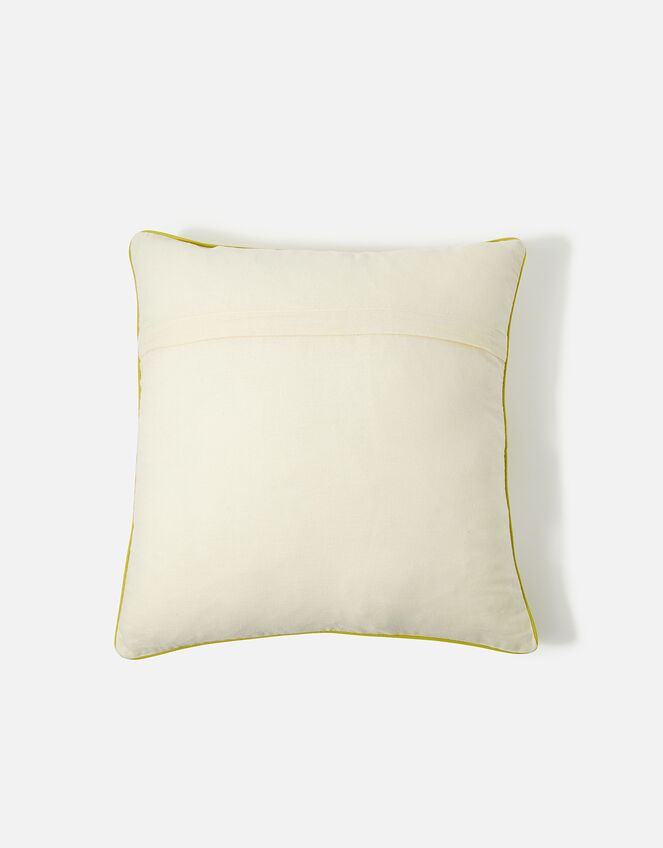 Hampton Stripe Cushion Cover, Green (LIME), large