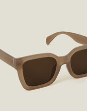 Milky Square Sunglasses, , large