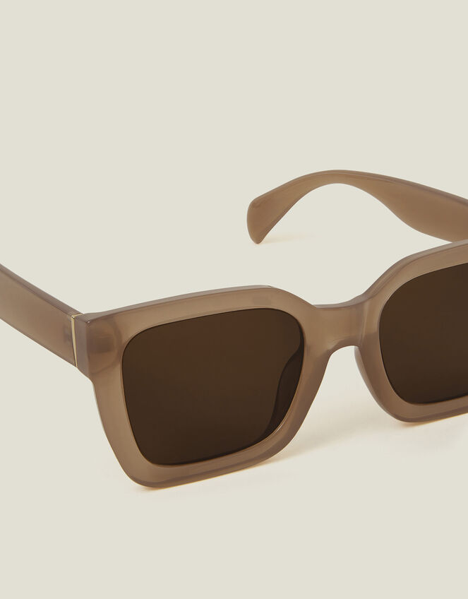 Milky Square Sunglasses, , large