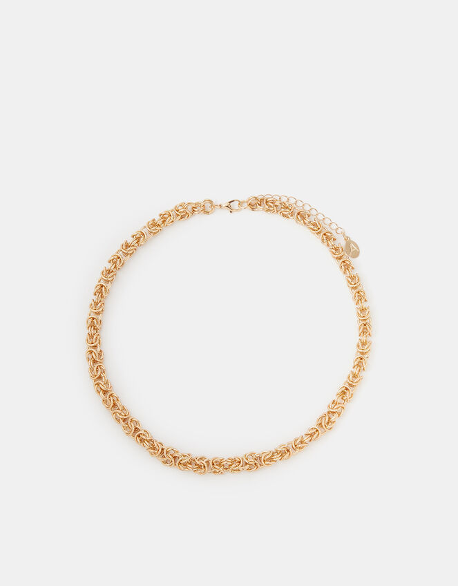 Textured Chain Necklace, , large