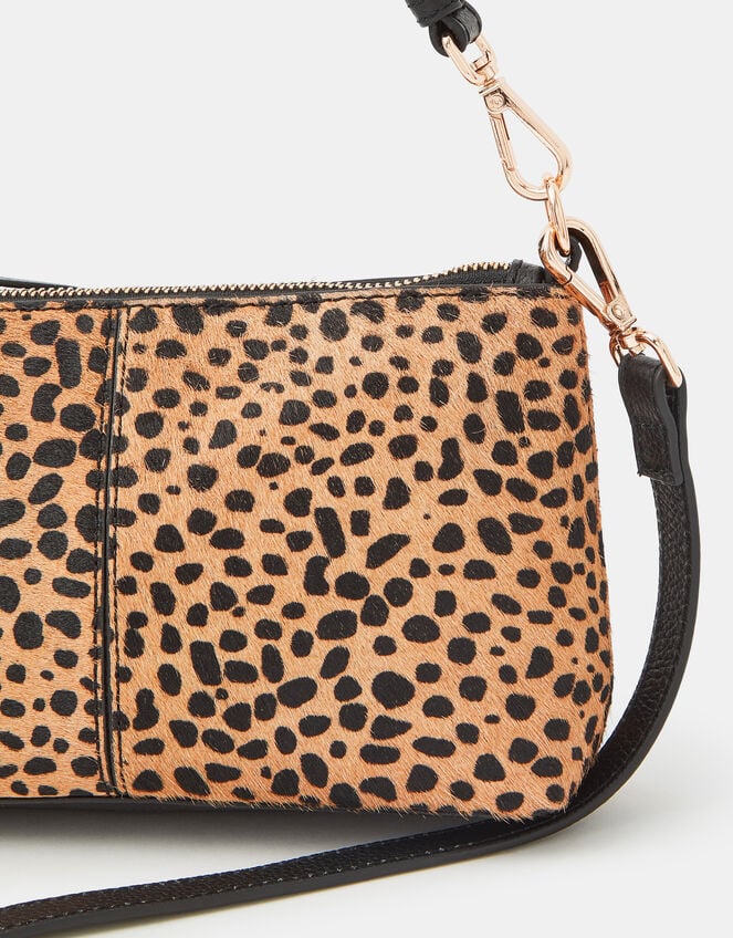 Leather Crossbody Handbag, Multi (DARKS MULTI), large