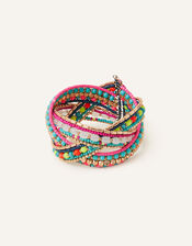 Beaded Woven Cuff, , large