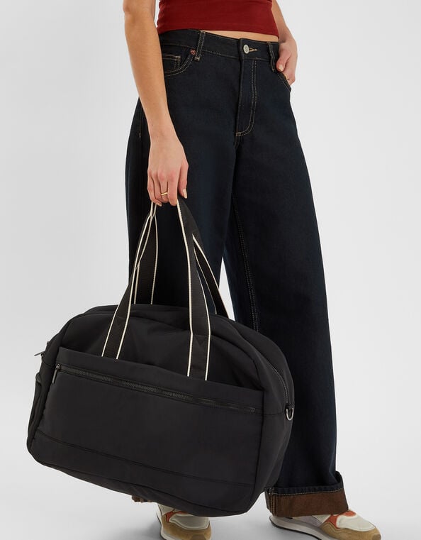 Large Nylon Weekend Bag, , large