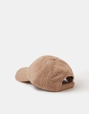 Faux Shearling Baseball Cap, , large