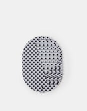 Polka Dot Compact Mirror & Comb, , large