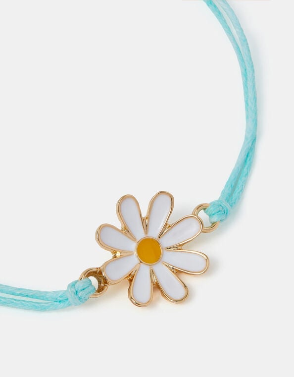Daisy Charm Cord Bracelet, , large
