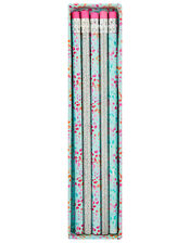 Set of 5 Rainbow Leopard Pencils, , large