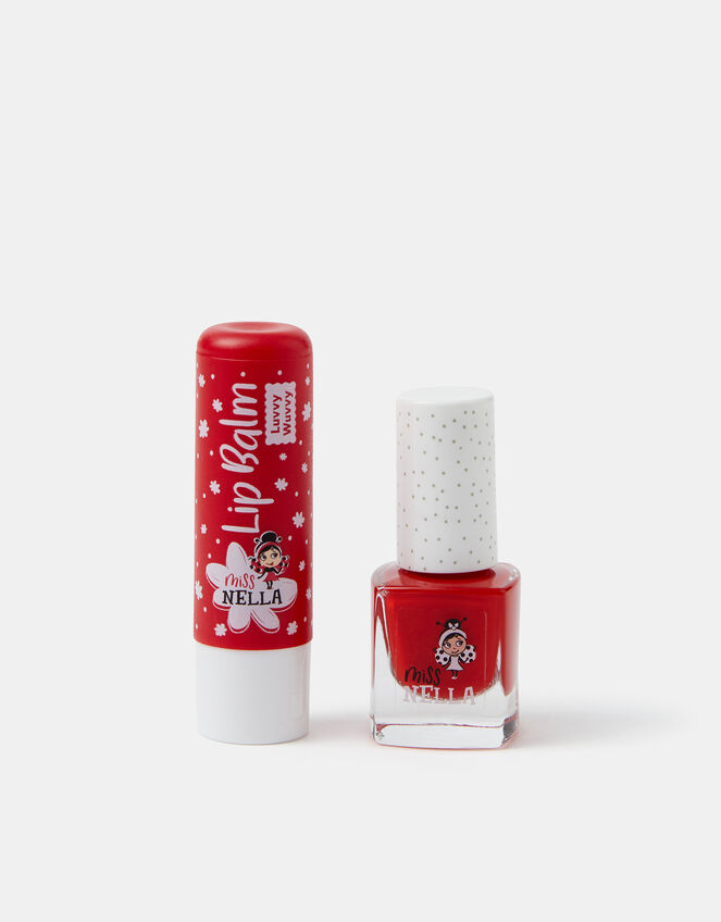 Miss Nella Lip Balm & Nail Polish Set, , large