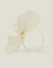 Mini Crin Fascinator, Ivory (IVORY), large