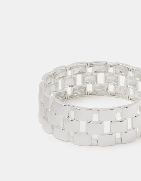 Brick Link Stretch Bracelet, , large