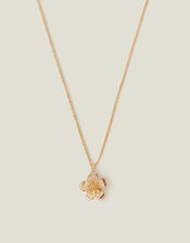 Flower Pendant Necklace, , large