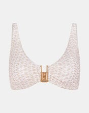 Zig-Zag Bikini Top, Gold (GOLD), large