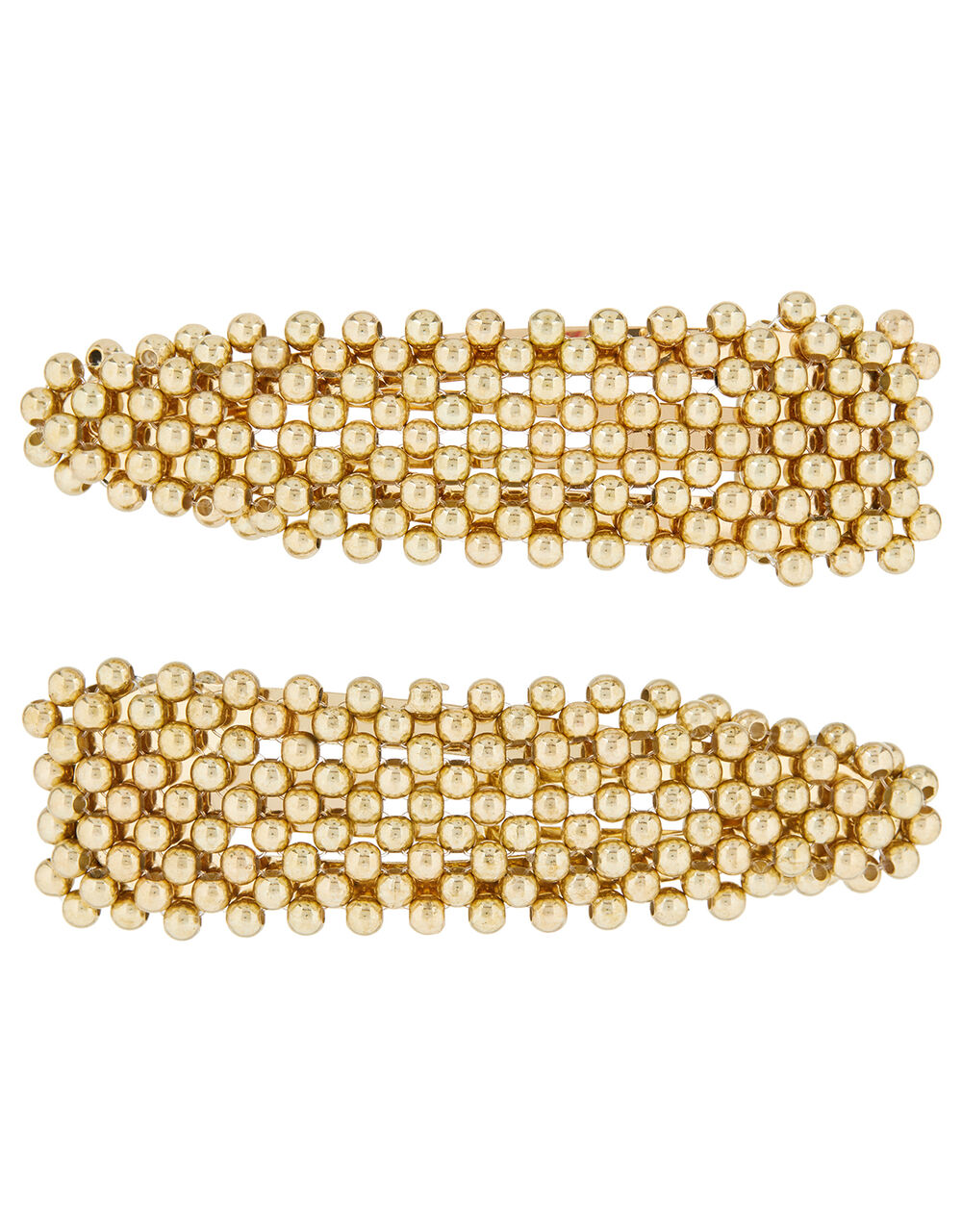 Metallic Bead Hair Clips Hair clips Accessorize UK