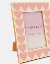 Heart Print Photo Frame 4 x 6, , large