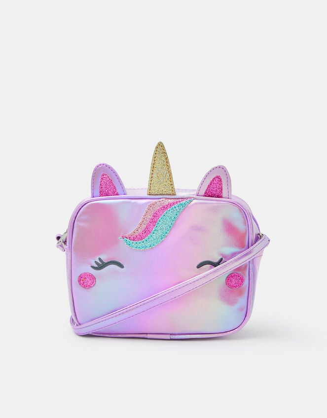 Girls Unicorn Crossbody Bag, , large