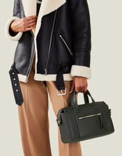 Front Pocket Handheld Bag, Black (BLACK), large