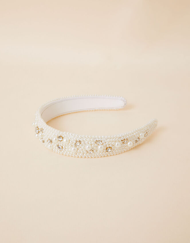 Pearl and Gem Headband , , large