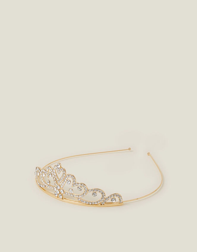 Girls Diamante Tiara, , large
