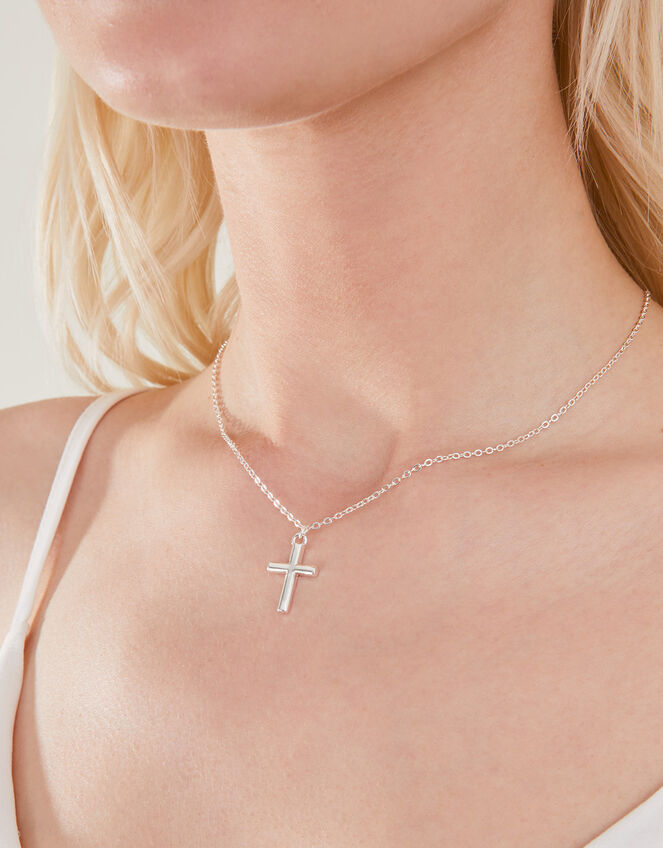 Cross Pendant Necklace, , large