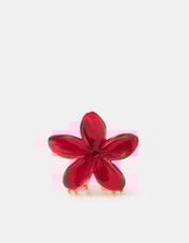 Tropical Flower Enamel Claw Clip, , large